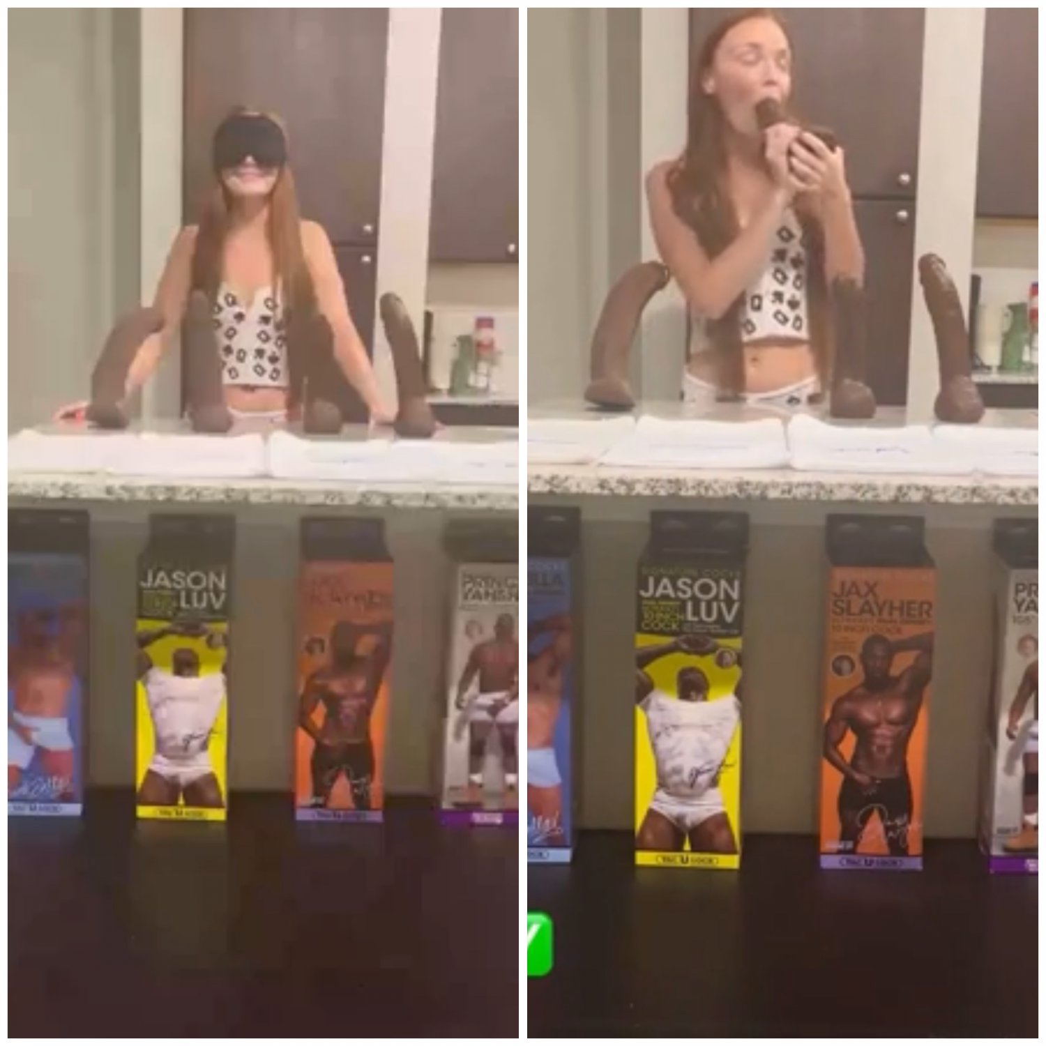 White Snowbunny Size Queen plays a game of know the Soul Pole #FNlLemMo